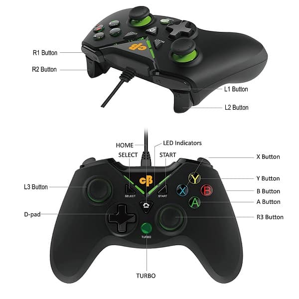 Cosmic Byte C1070T Interstellar Wired Gamepad