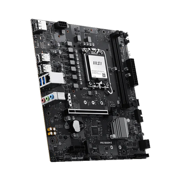 MSI Pro B860M-E Intel LGA 1851 Ddr5 M-Atx Motherboard