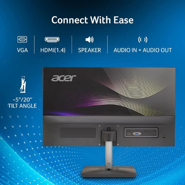 Acer RS242Y 24-inch Full HD 100hz 1ms IPS Panel Monitor