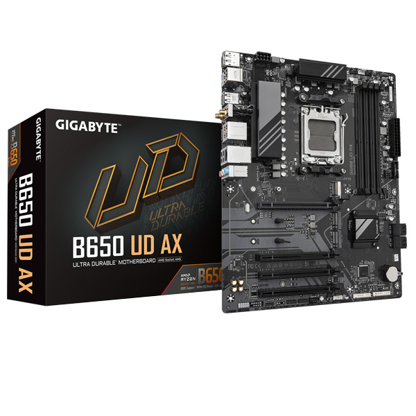 Gigabyte B650 UD AX AMD AM5 DDR5 M-ATX Motherboard
