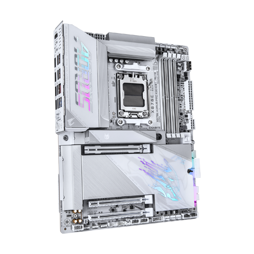 Gigabyte X870E Aorus Pro X3D Ice AMD AM5 Ddr5 Atx Motherboard