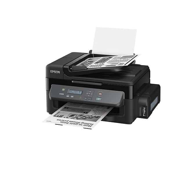 Epson M-200 EcoTank Black & White Printer with USB 2.0 and Ethernet (Black)