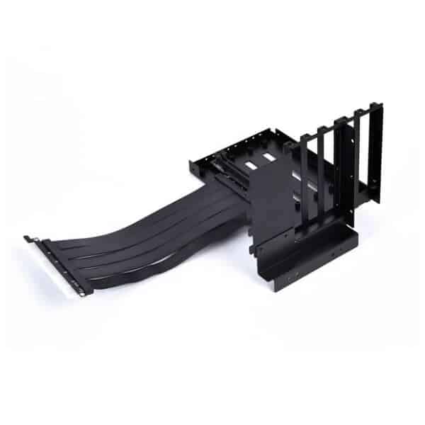 Lian Li O11DXL-1 Vertical GPU Bracket Kit PCI-E 4.0 with 200mm Riser Cable for O11 Dynamic XL Black.
