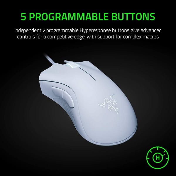 Razer DeathAdder Essential Gaming Mouse White