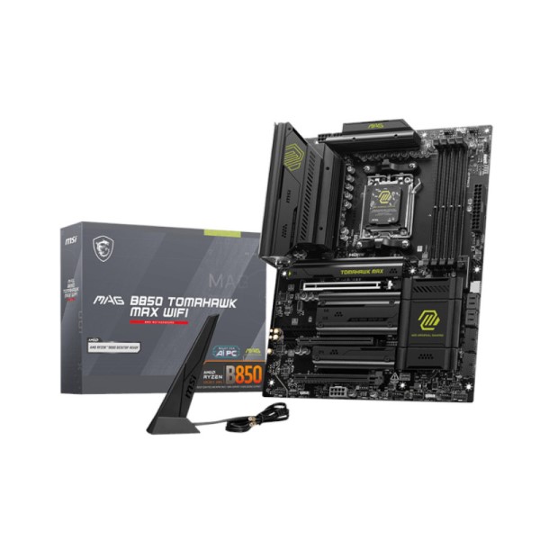 MSI MAG B850 Tomahawk Max WiFi AMD AM5 ATX Motherboard