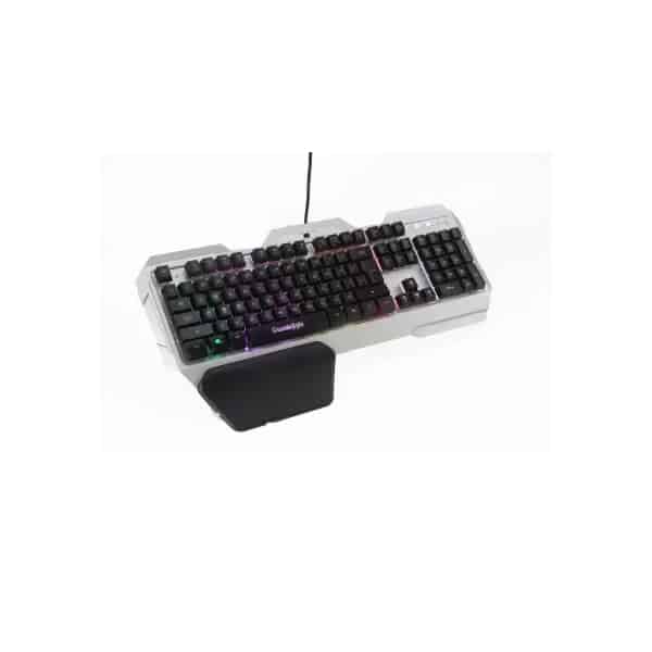 Cosmic Byte Galactic RGB Backlit Membrane Gaming Keyboard (Silver/Black)