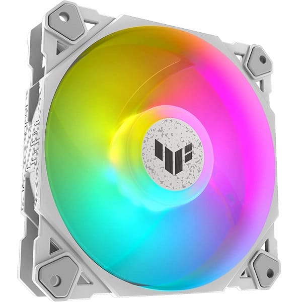 Asus TUF Gaming TF120 ARGB White 120mm triple fan kit with ARGB controller