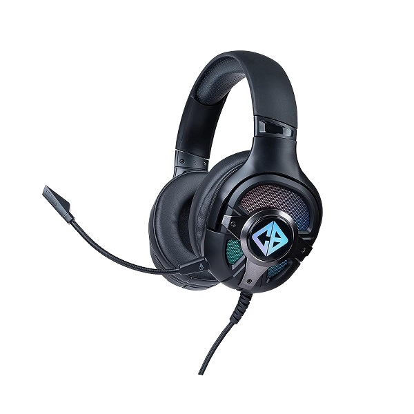 Cosmic Byte Oberon 7.1 RGB Gaming Headset with Dual Input USB and 3.5mm Jack and Detachable Microphone
