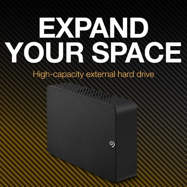 Seagate Expansion 4TB USB 3.0 External Hard Drive for Windows and Mac (STKP4000400)