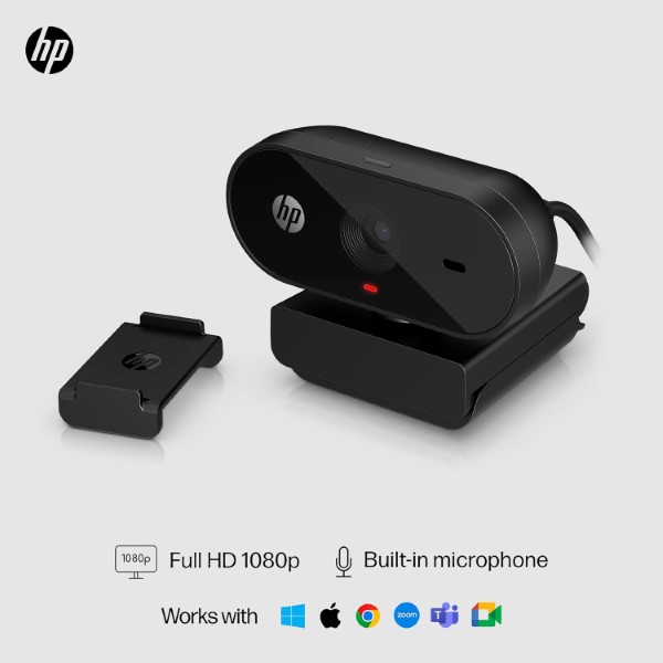HP 320 FHD Webcam With USB-A and MIC