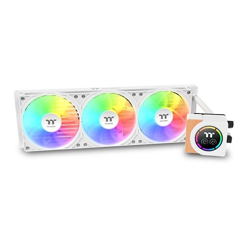 Thermaltake LB360-S ARGB White 360mm CPU Liquid Cooler with LCD Display