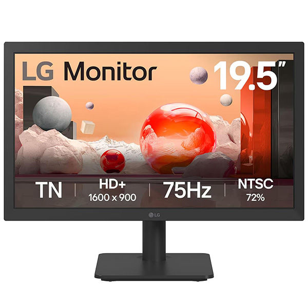 LG 20U401A-B 20 Inch HD 75Hz 2ms TN Panel Monitor (Black)