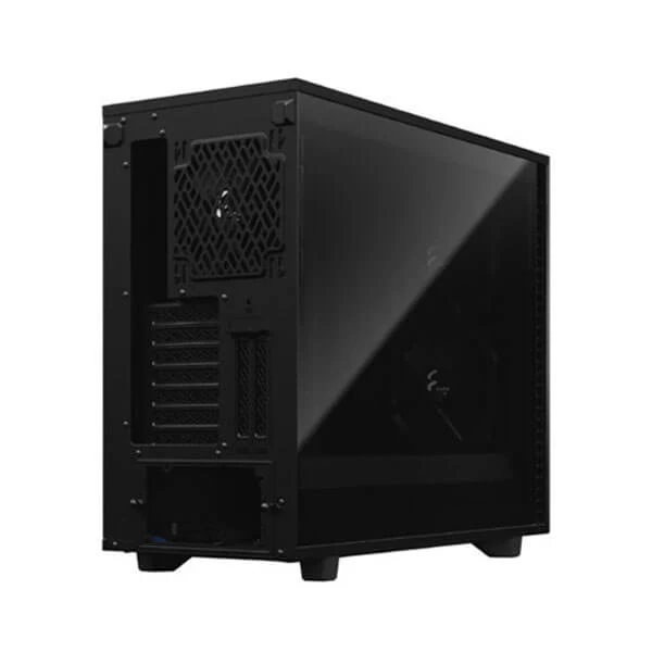 Fractal Design Define 7 Black Solid Mid-Tower ATX Cabinet Up Mesh with Side Glass Panel