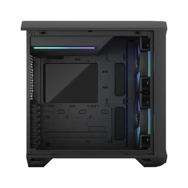 Fractal Design Torrent Compact RGB Black TG Light Tint Mid-Tower ATX Cabinet with Front Mesh & Side Glass Panel