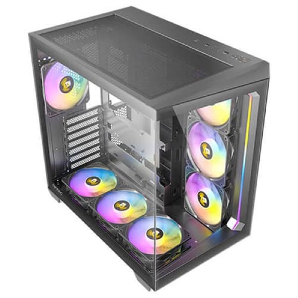 Antec C5 ARGB Black Mid Tower ATX Gaming Cabinet