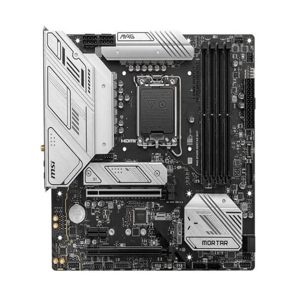 MSI Mag B760M Mortar WiFi II DDR5 Intel 13th &amp; 12th Gen LGA 1700 M-ATX Motherboard