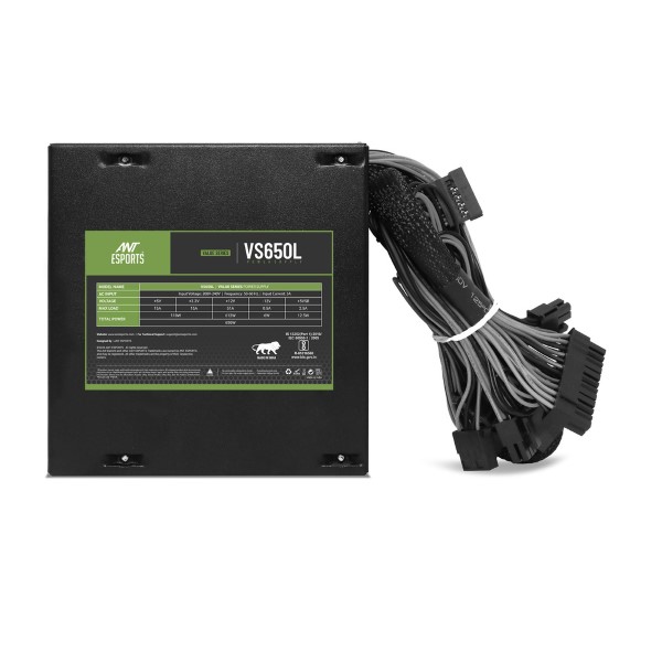Ant Esports VS650L 650 Watt Non Modular Power Supply