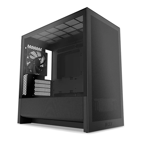 NZXT H3 Flow M-ATX Mini Tower Case (Black)