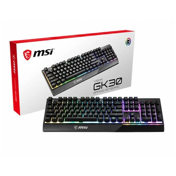 MSI Vigor GK30 RGB Semi-Mechanical Gaming Keyboard