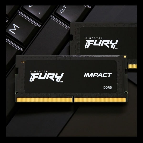 Kingston Fury Impact DDR5 16GB (16GB x 1) 4800MHz Non-ECC SODIMM Laptop Memory