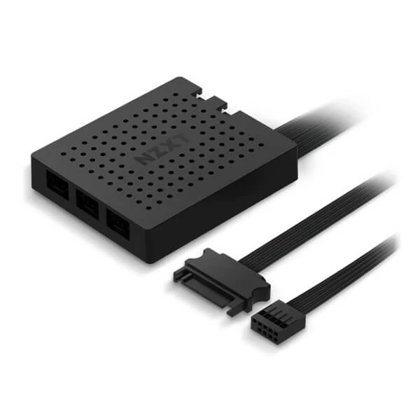 NZXT AER RGB 2 120mm White Cabinet Fan (Triple Pack)