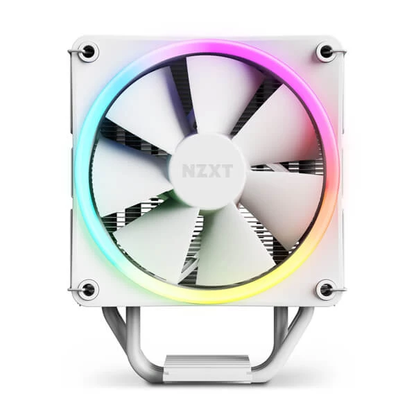 NZXT T120 RGB CPU Air Cooler with 120mm PWM Fan (White)