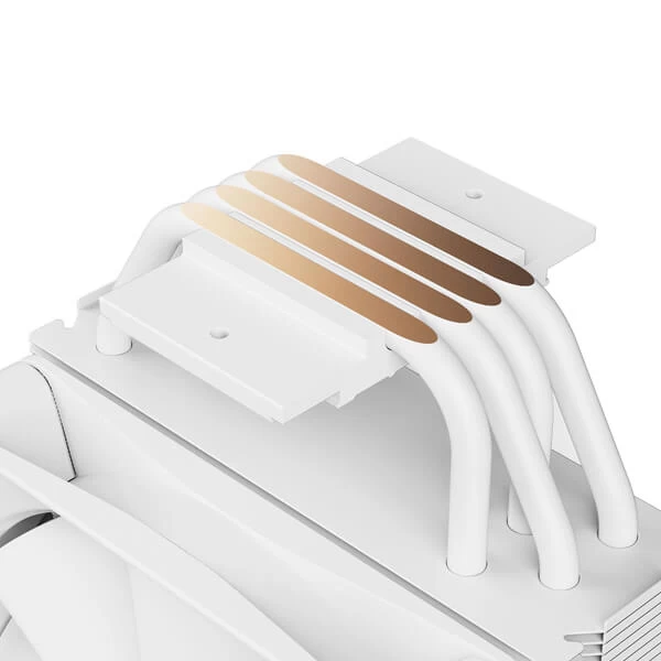 NZXT T120 RGB CPU Air Cooler with 120mm PWM Fan (White)
