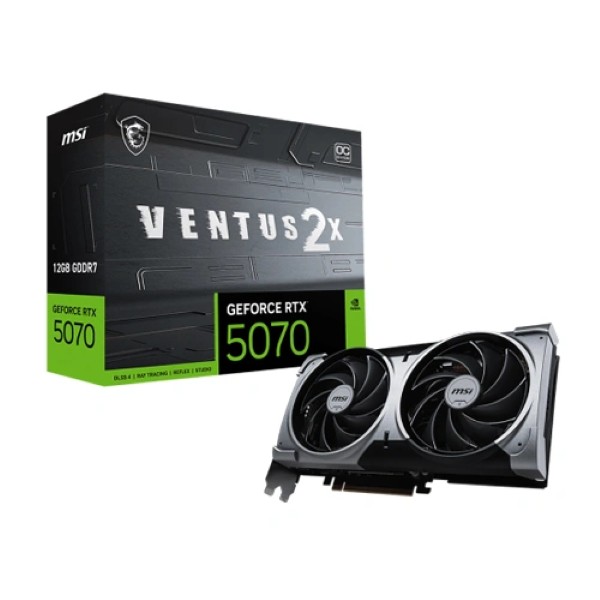 MSI GeForce RTX 5070 Ventus 2X OC 12GB GDDR7 Graphics Card