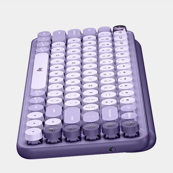 Logitech POP Keys Wireless Mechanical Keyboard(Cosmos)