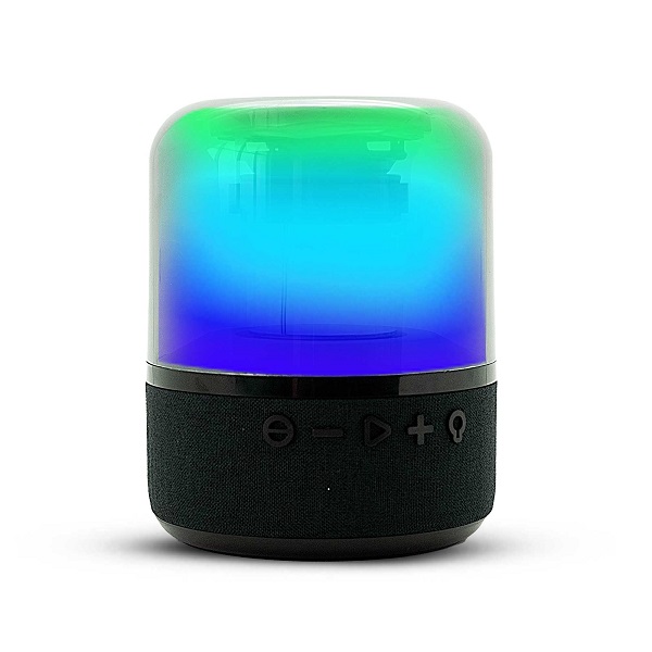 Hinnu HN-BT-Dazzle RGB Bluetooth speaker with surround sound.