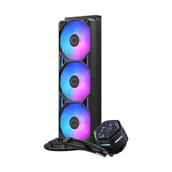 Cooler Master Master Liquid Atmos II ARGB 360mm Liquid CPU Cooler with VRM Fan