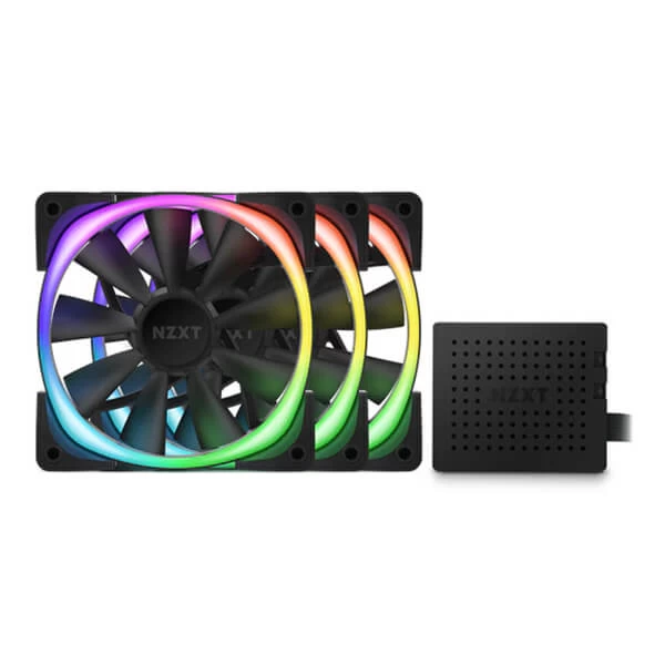 NZXT AER RGB 2 120mm Cabinet Fan (Triple Pack)