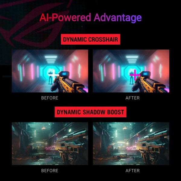 ASUS ROG Strix XG27ACMES 27-inch 2K 255hz (OC) 0.3ms Fast IPS Gaming Monitor With ELMB and Type-C