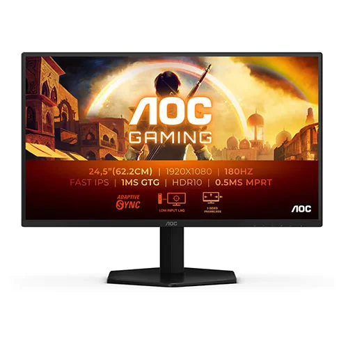 AOC 25G42E 25-Inch FHD 180Hz 1Ms IPS Panel Gaming Monitor