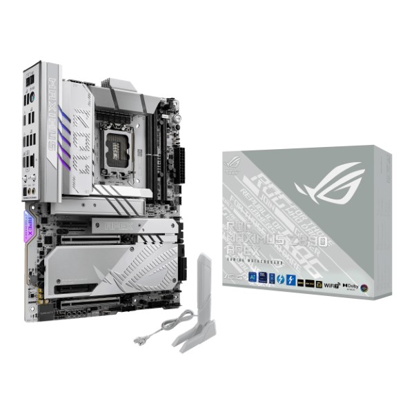 Asus ROG Maximus Z890 APEX Intel 15th Gen LGA 1851 ATX Motherboard (White)