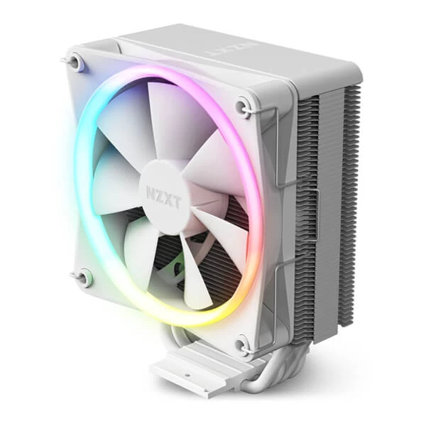 NZXT T120 RGB CPU Air Cooler with 120mm PWM Fan (White)
