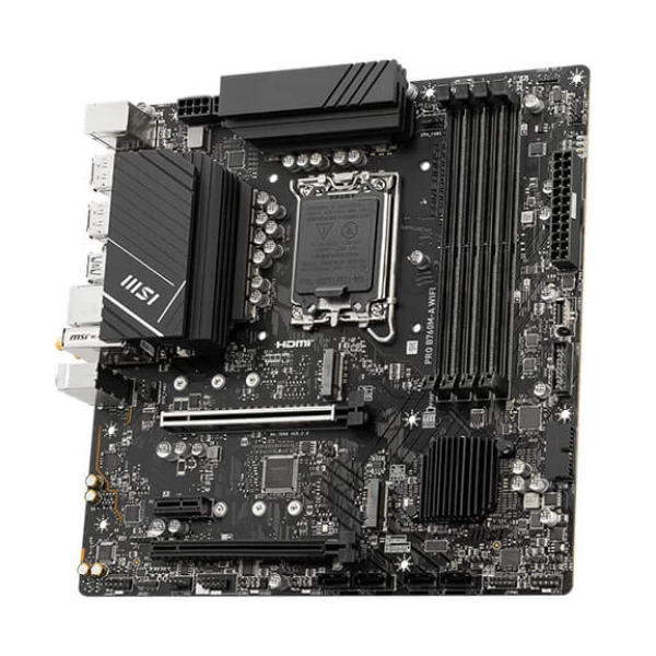 MSI Pro B760M-A WiFi DDR5 Intel 13th/12th Gen LGA 1700 Motherboard