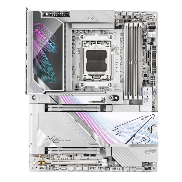 Gigabyte X870E Aorus Master X3D Ice AMD AM5 ATX Gaming Motherboard