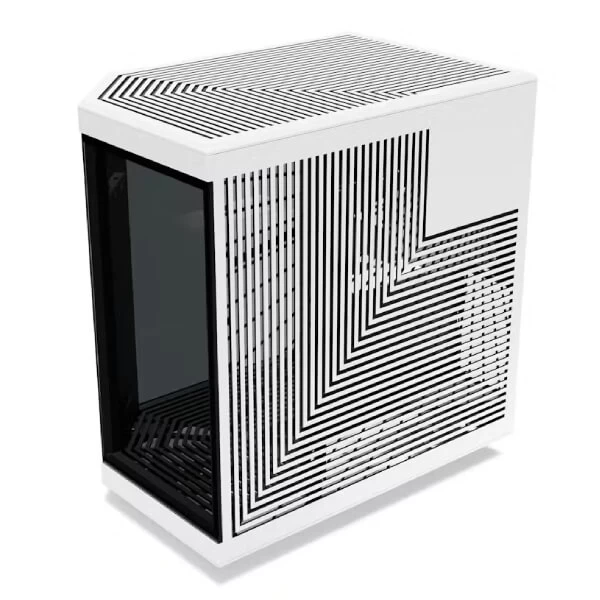 Hyte Y70 Touch Infinite Panda Mid-Tower E-ATX Cabinet (White/Black)