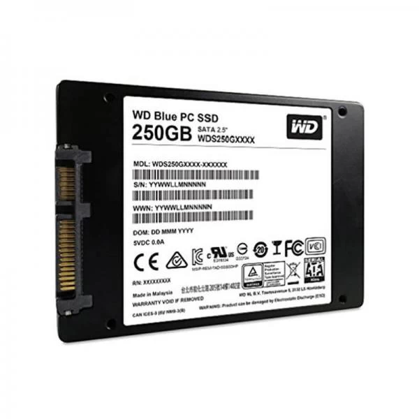 WD Blue 250GB 2.5” 3D NAND SATA Internal SSD