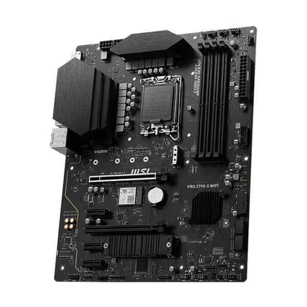 MSI Pro Z790-S WiFi DDR5 Intel 13th Gen/12th Gen LGA 1700 ATX Motherboard