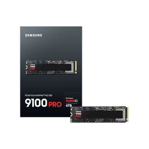 Samsung 9100 Pro 4TB Without Heatsink Gen5 NVMe M.2 Internal SSD