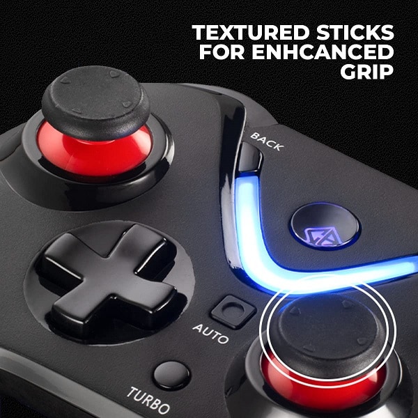 Cosmic Byte Ares Wireless Gamepad for PC (Black)