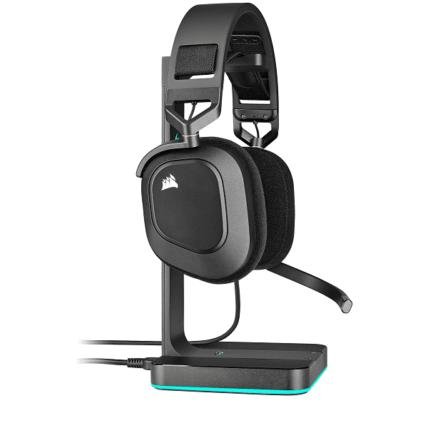 Corsair HS80 RGB Wired Gaming Headset With USB connection and Dolby 7.1 Sound (Carbon Black)