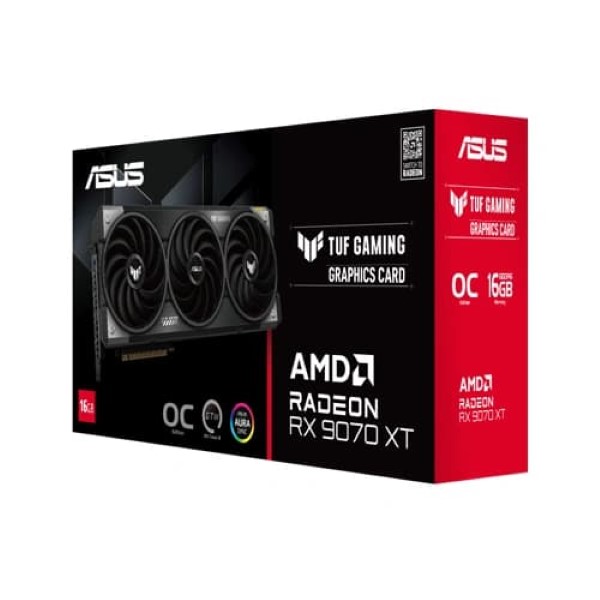 ASUS TUF Gaming RX 9070 XT OC 16GB GDDR6 Graphics Card