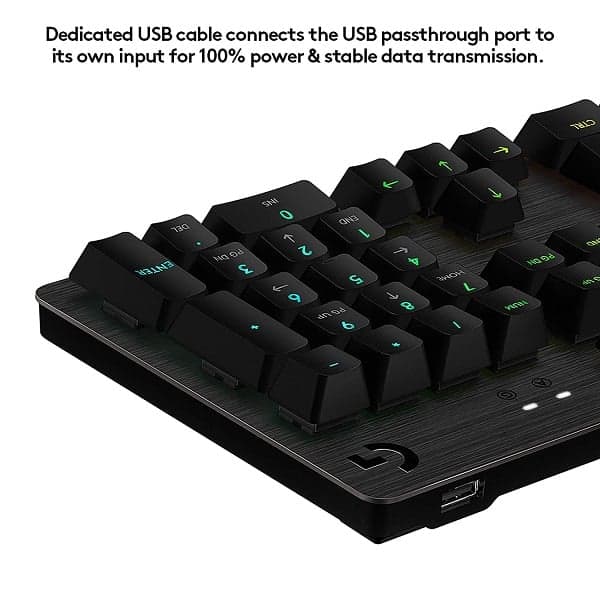 Logitech G512 Carbon Lightsync RGB GX Brown Mechanical Gaming Keyboard