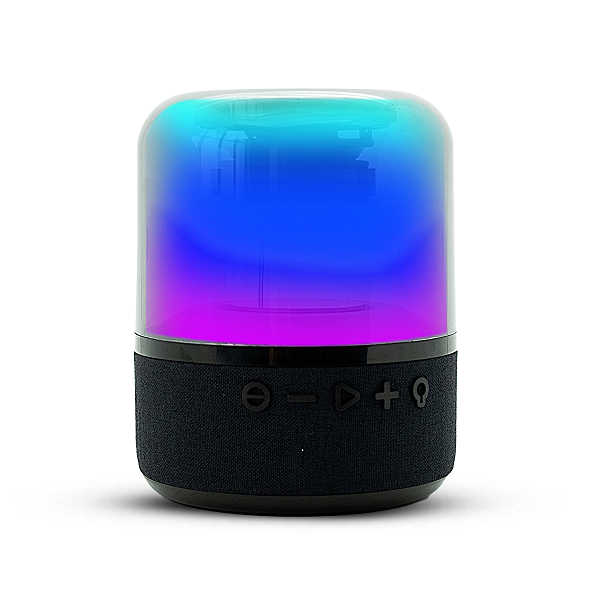Hinnu HN-BT-Dazzle RGB Bluetooth speaker with surround sound.