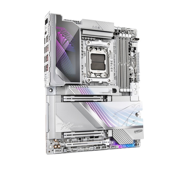 Gigabyte X870E Aorus Master X3D Ice AMD AM5 ATX Gaming Motherboard