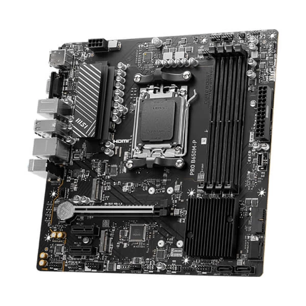 MSI pro B650M-P DDR5 AMD AM5 M-ATX Motherboard