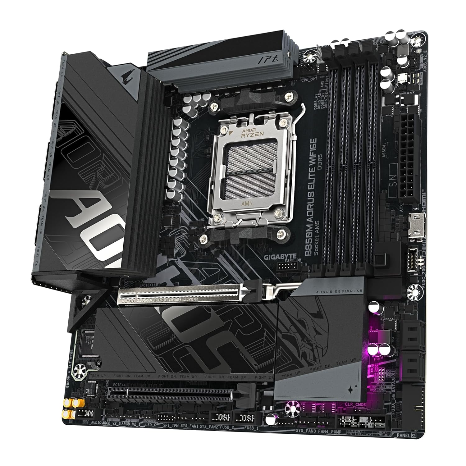 Gigabyte B850M AORUS ELITE WIFI6E AMD AM5 DDR5 M-ATX Motherboard